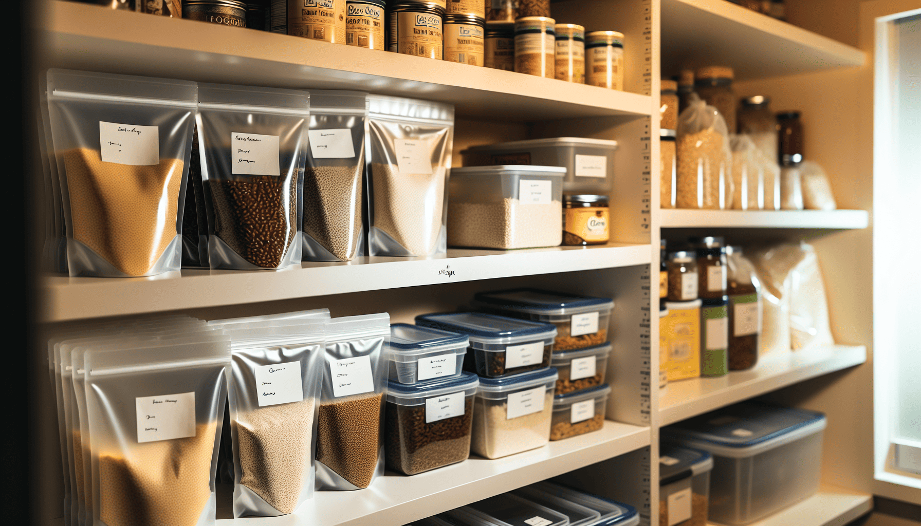 Efficient food storage techniques