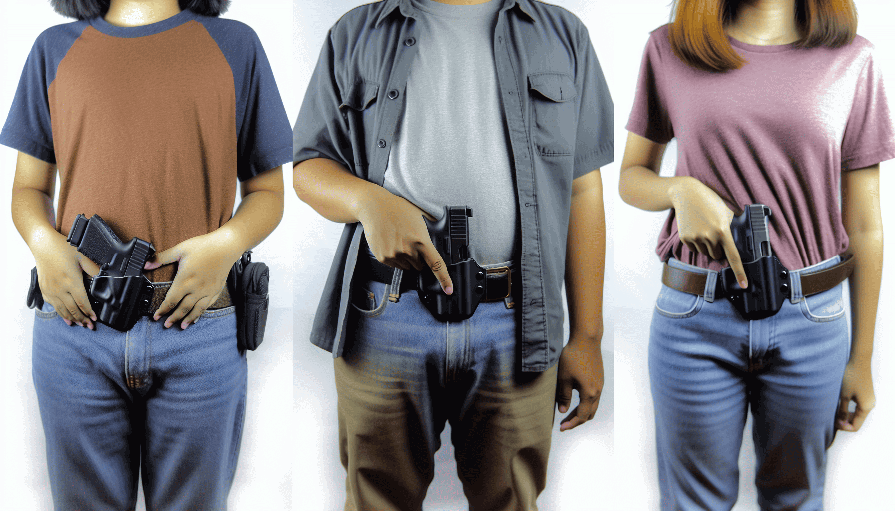 Inside-the-Waistband (IWB) Carry Positions